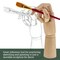 Wood Artist Drawing Manikin Articulated Mannequin with Wooden Flexible Fingers - Perfect for drawing the human hand (7" Right Hand)